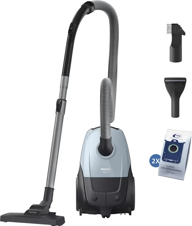 Philips 1000 serie XD1142/10 støvsuger (beholder-sylinder, blå)